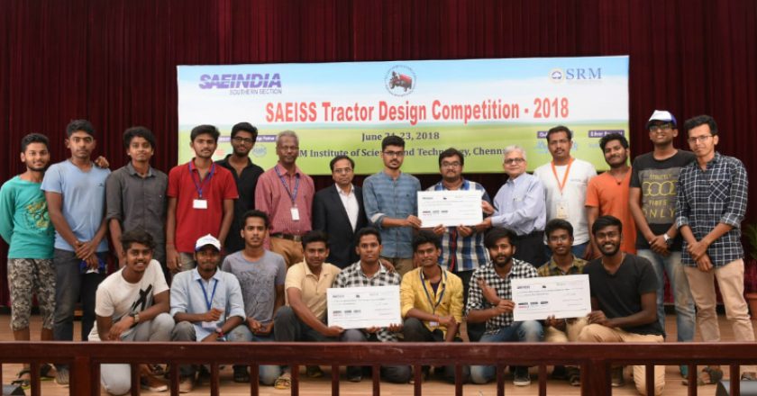 TAFE sponsors SAEISS Tractor Design Competition - 2018