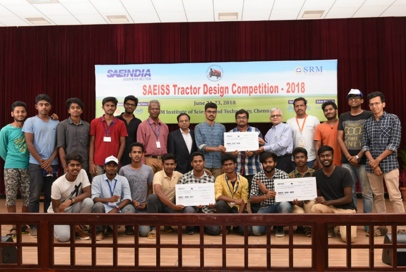 TAFE sponsors SAEISS Tractor Design Competition - 2018