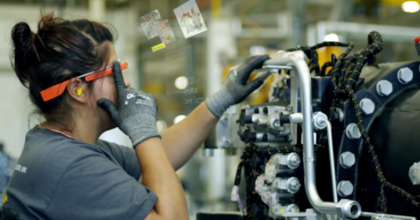 TAFE collaborator AGCO uses Google Glass on shop floor