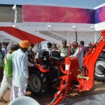 Visitors took an instant liking to the MF 6028 Compact Utility Premium tractor