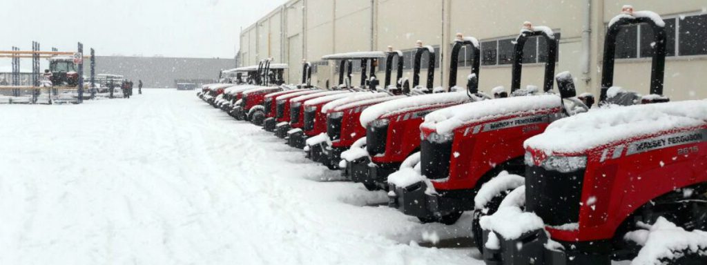 TAFE's Turkey Plant covered in snow