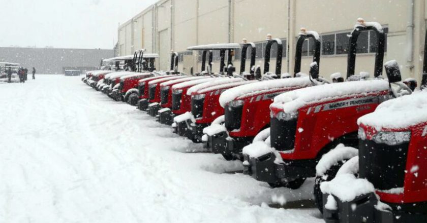 TAFE's Turkey Plant covered in snow