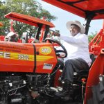 Ugandan President distributes TAFE tractors to Ugandan farmers