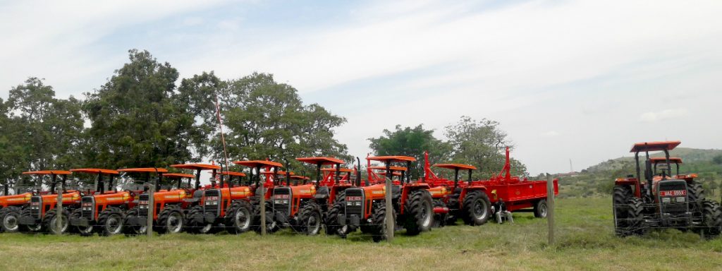 TAFE tractors distributed to Ugandan farmers