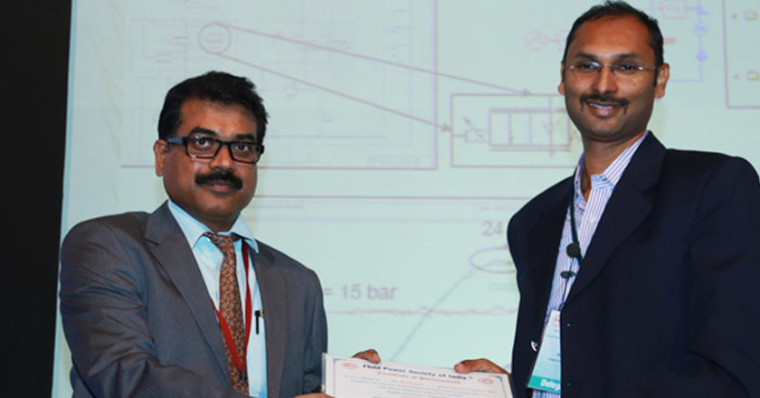 S. Ravikant - Principal Member, presented a paper titled "Prospects of IoT on Tractors – Farming solutions"