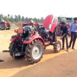 Product demo underway at the TAFE's MF Experience Centre, Doddaballapur